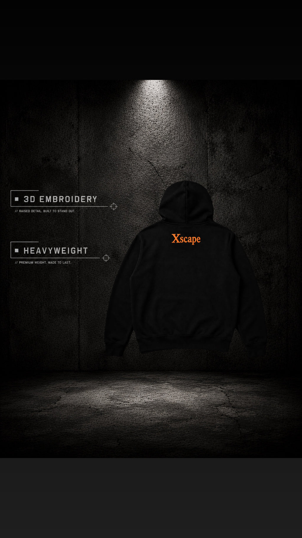 Pursuit Hoodie // Orange