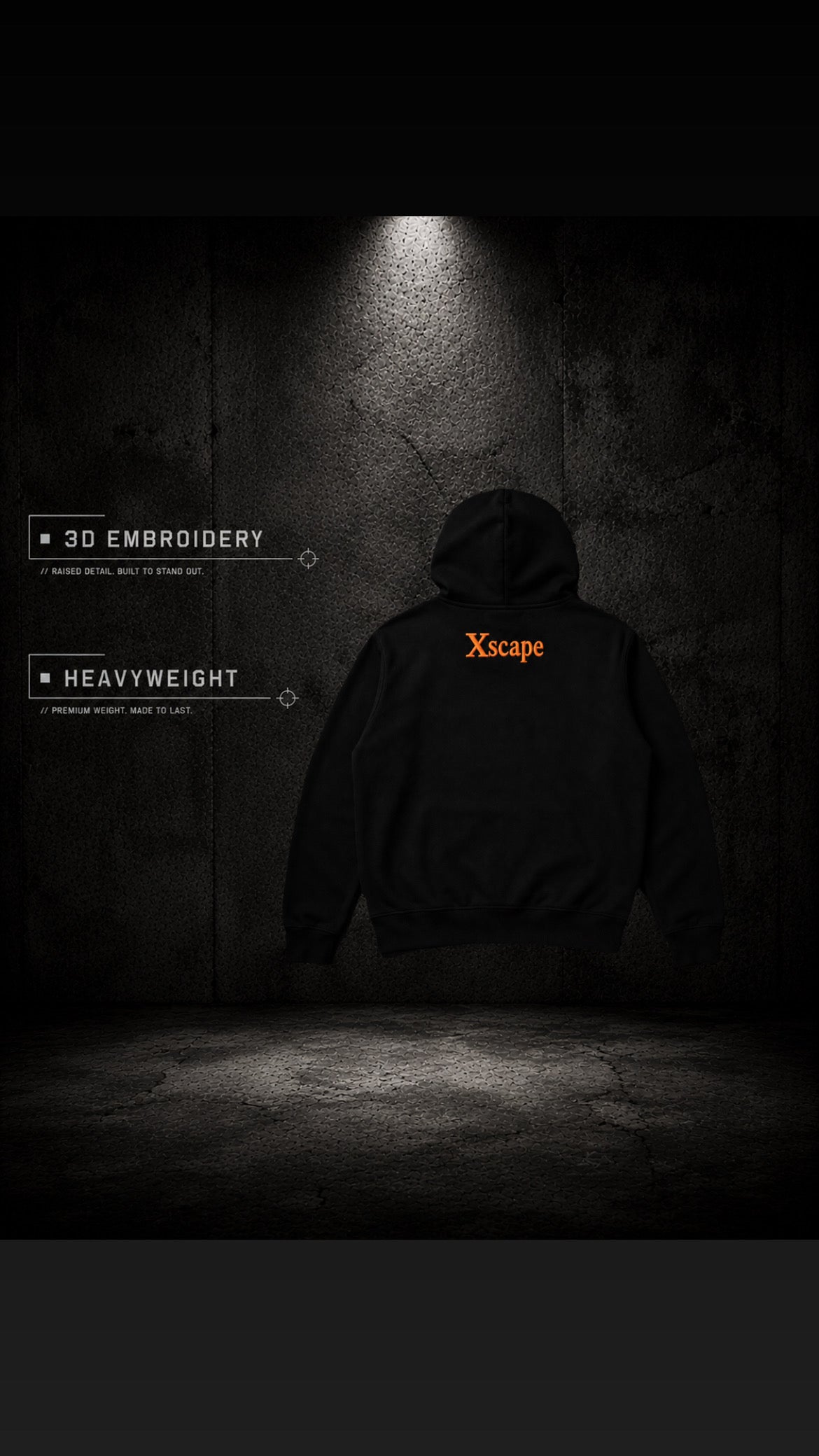 Pursuit Hoodie // Orange