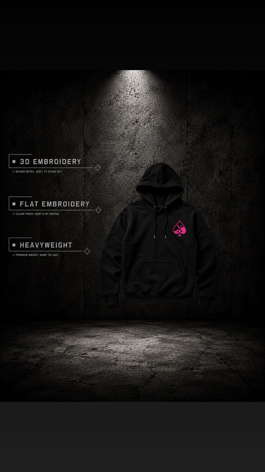 Pursuit Hoodie // Pink