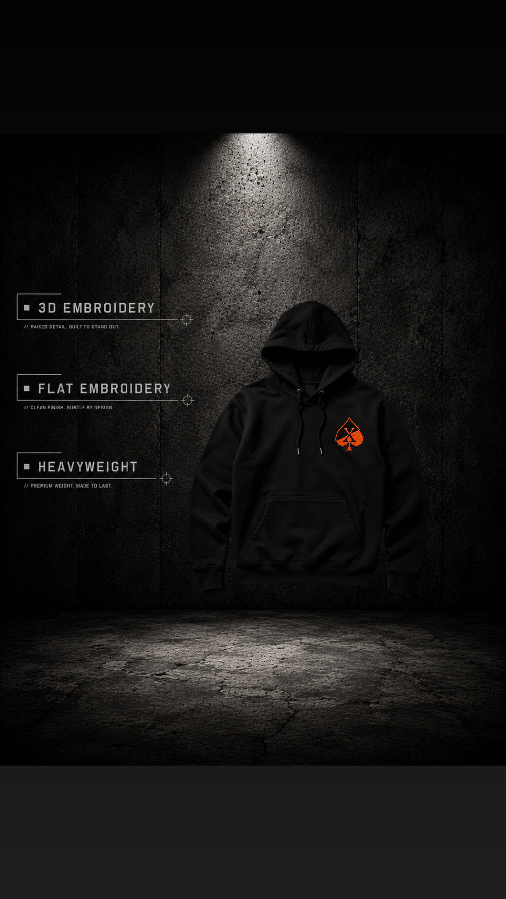 Pursuit Hoodie // Orange