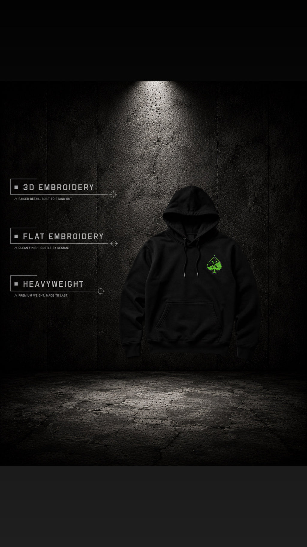 Pursuit Hoodie // Green
