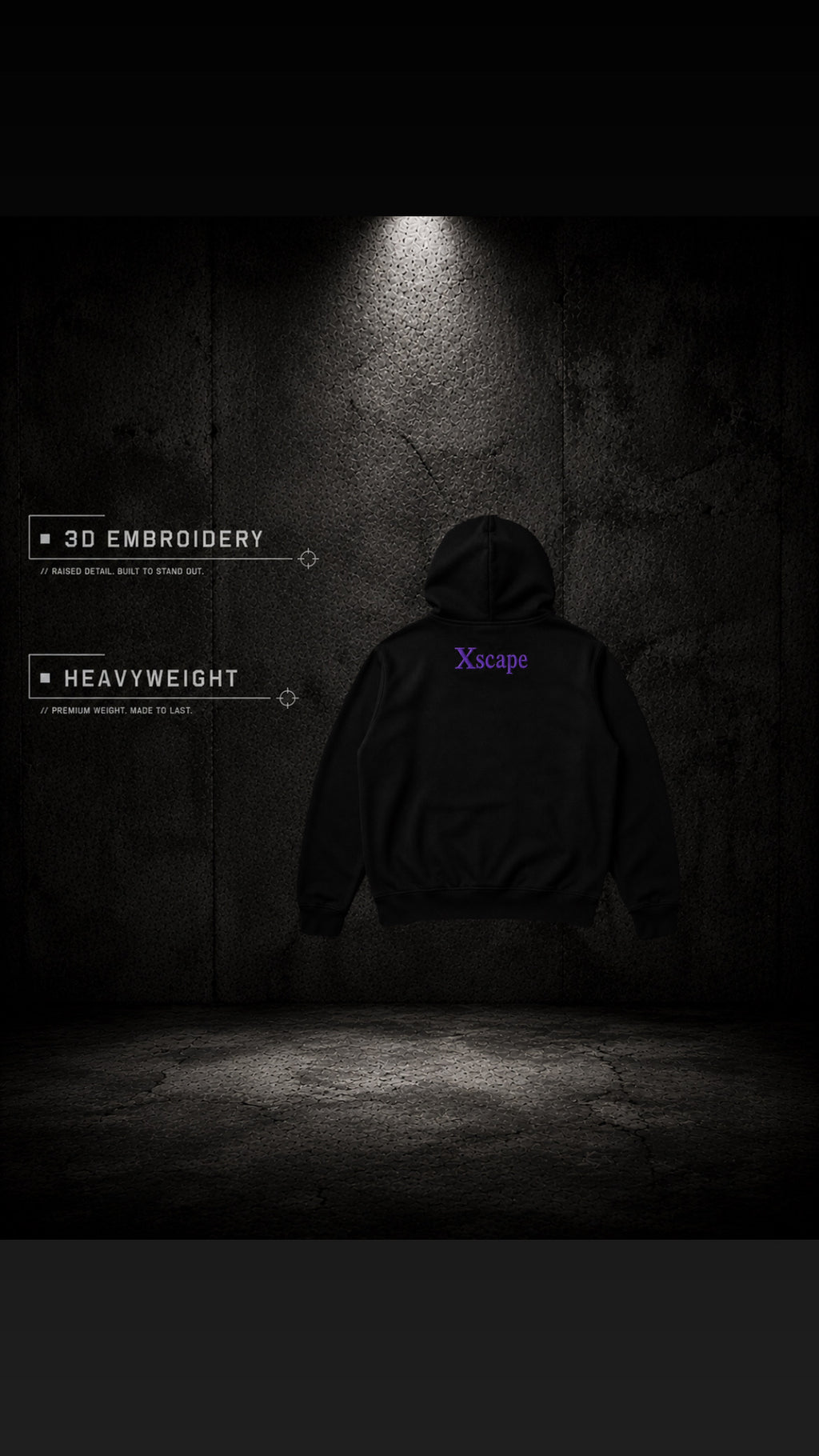 Pursuit Hoodie // Purple