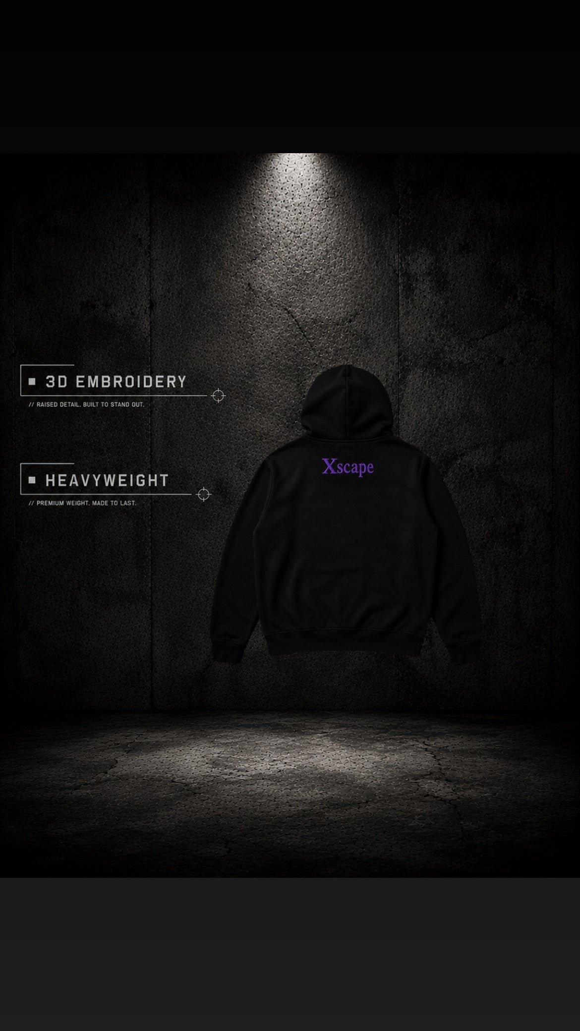 Pursuit Hoodie // Purple