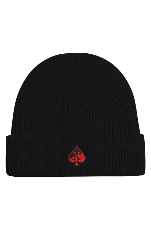 Cashmere Wool Beanie Red