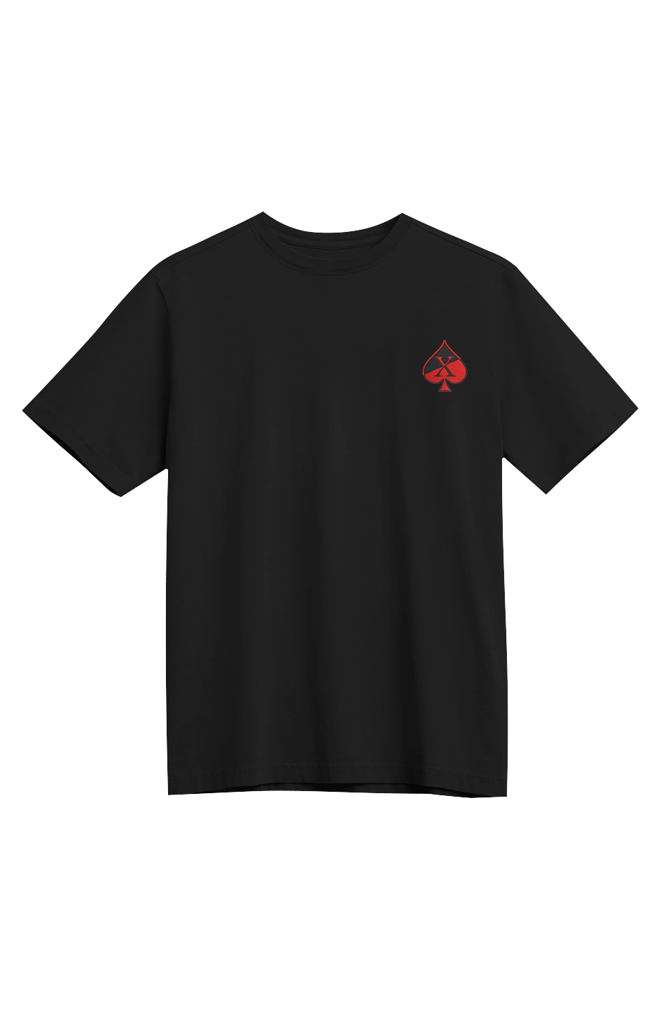 Heavyweight Organic Tee red