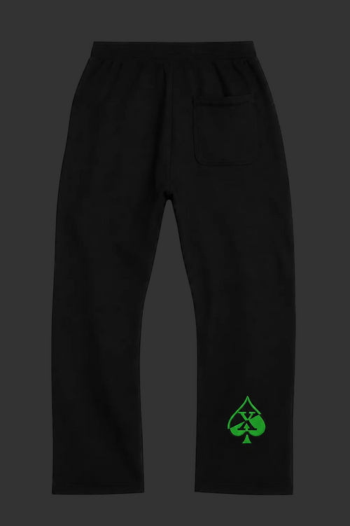 Heavyweight Terry Pant green