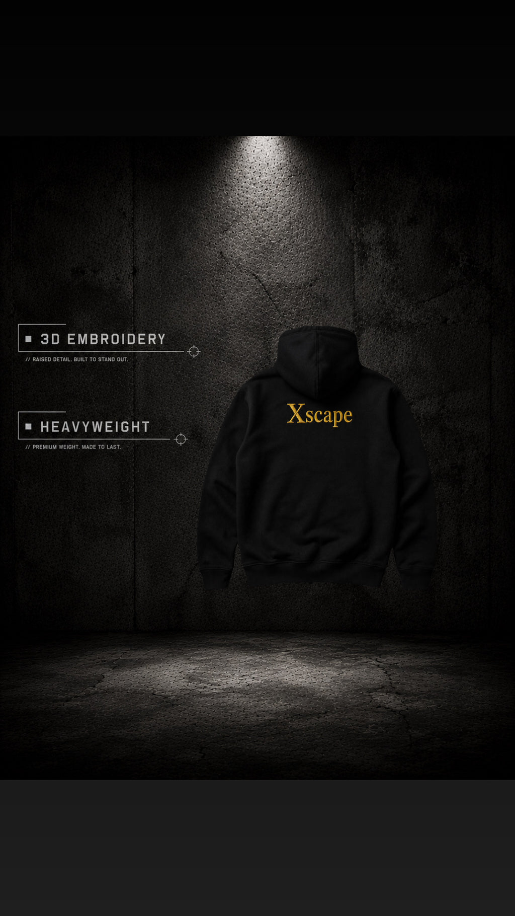 Pursuit Hoodie // Yellow