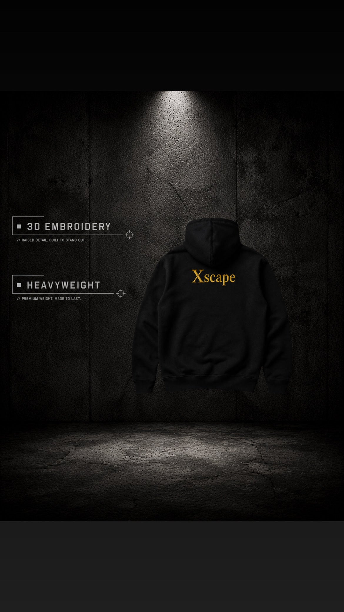 Pursuit Hoodie // Yellow