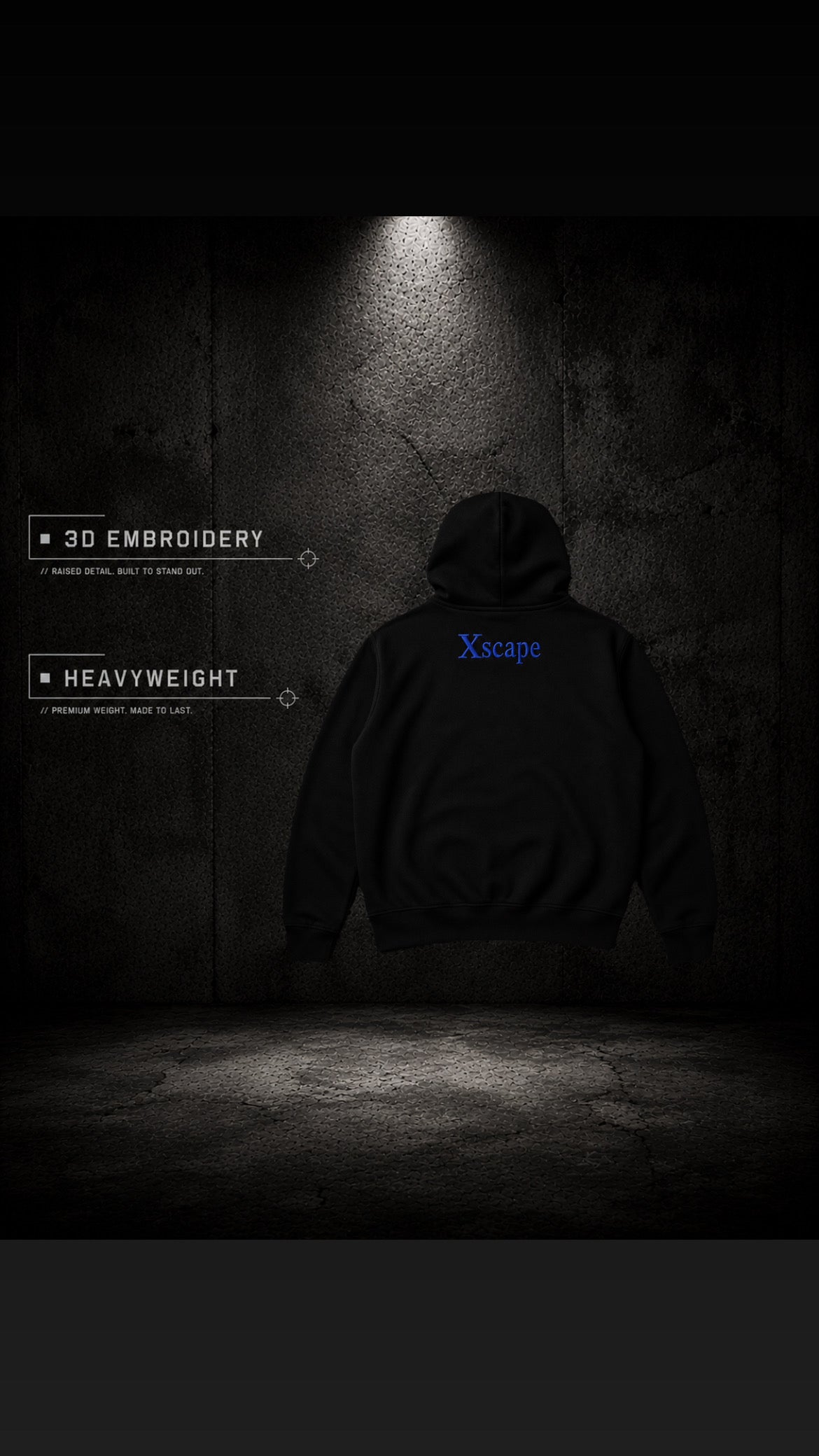 Pursuit Hoodie // Blue