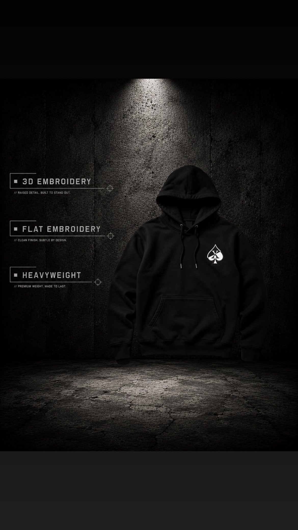 Pursuit Hoodie // White