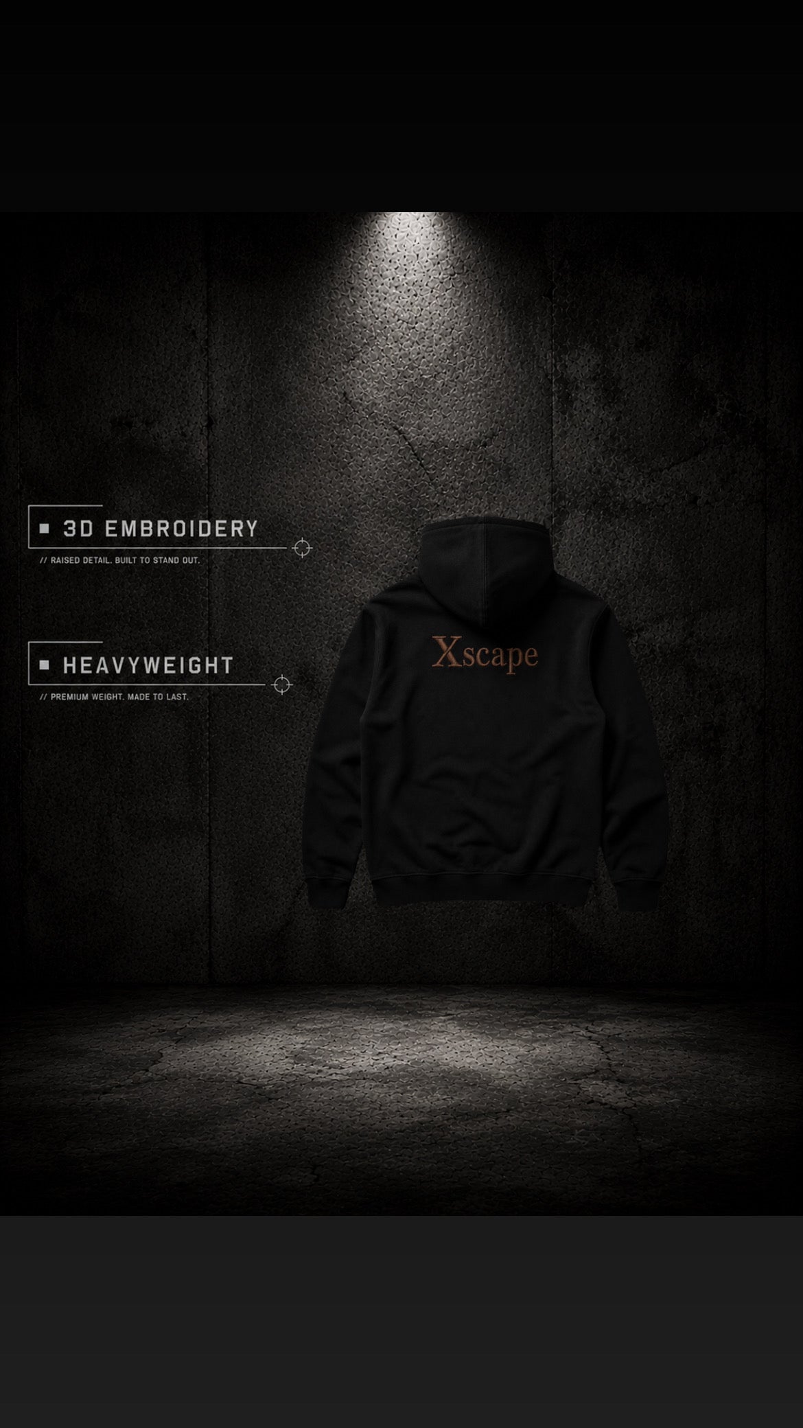 Pursuit Hoodie // Brown