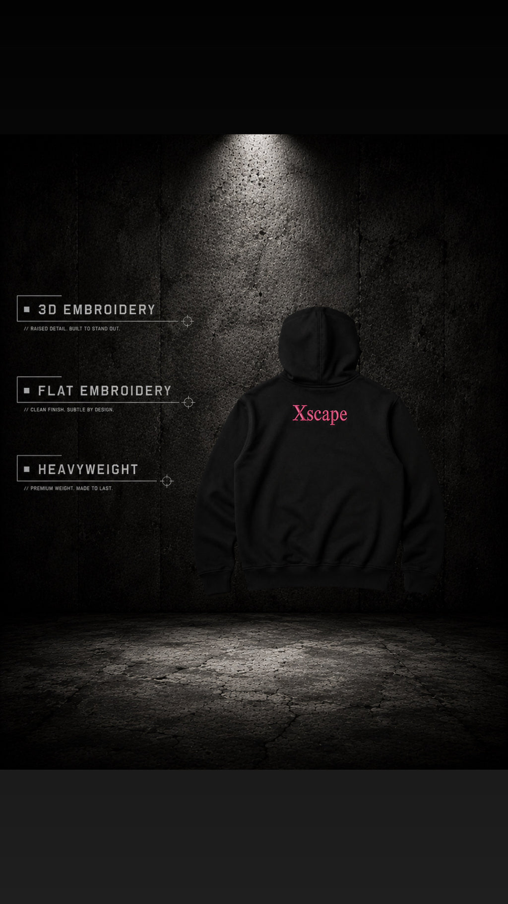 Pursuit Hoodie // Pink