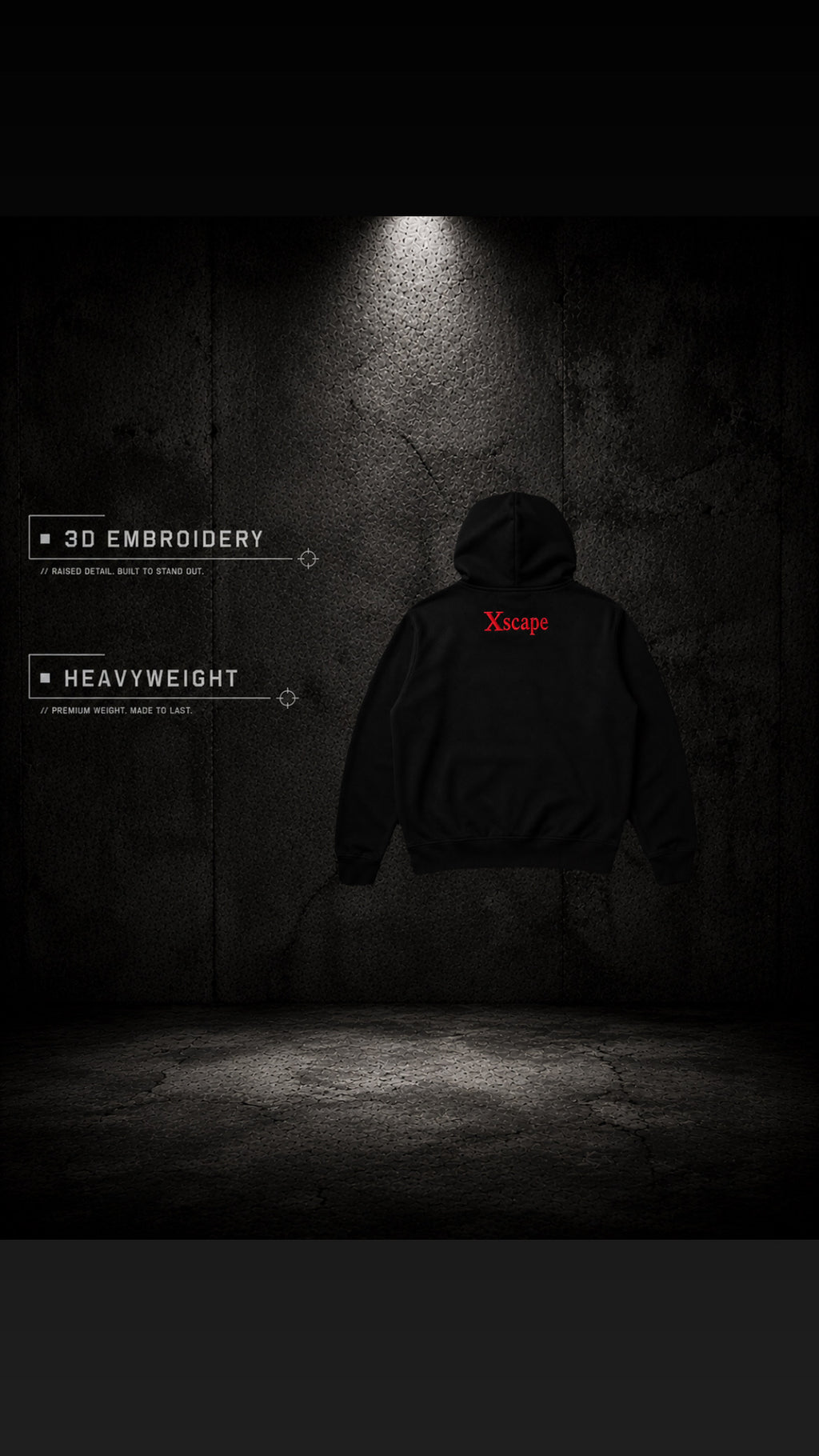 Pursuit Hoodie // Red
