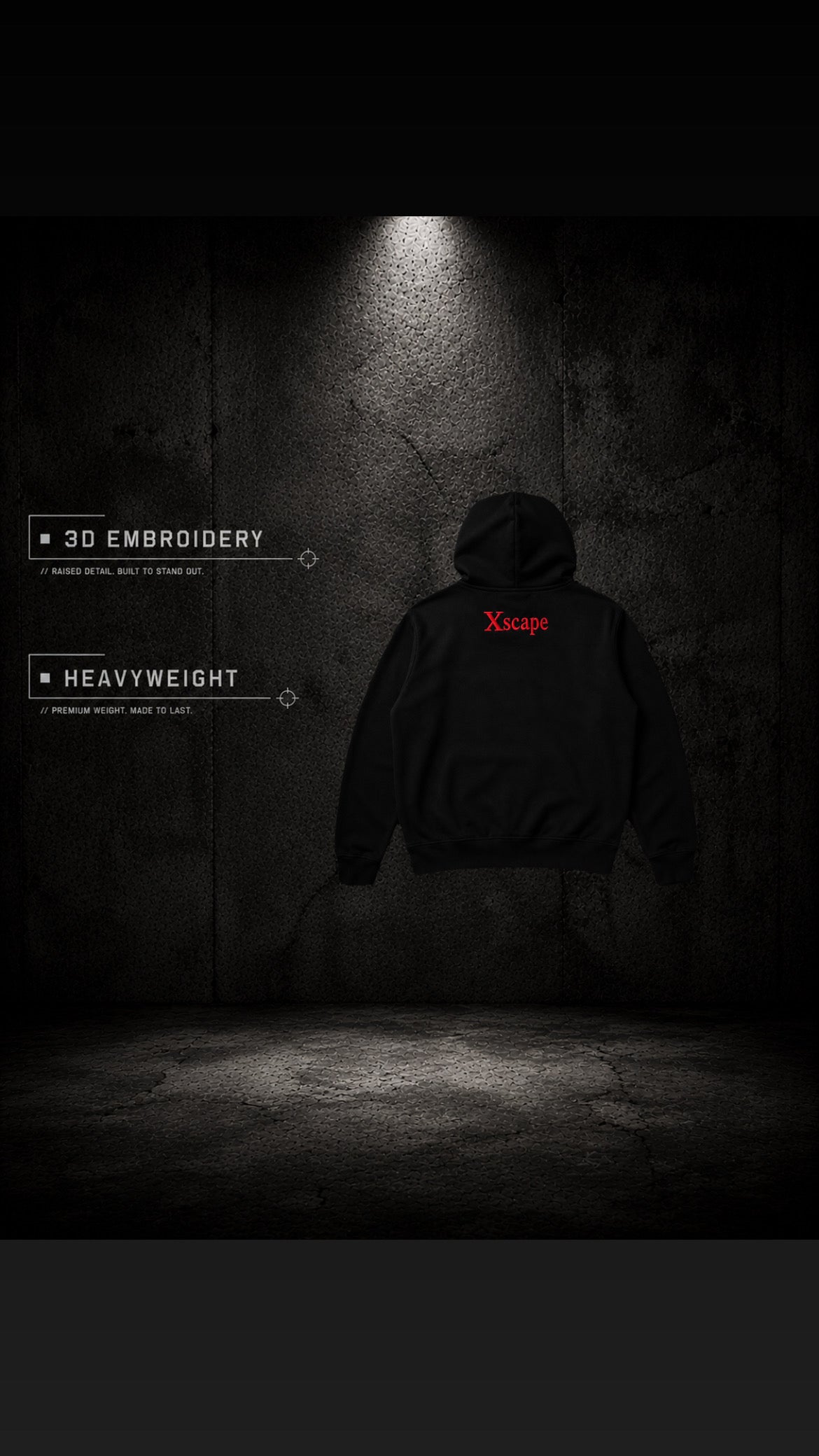 Pursuit Hoodie // Red